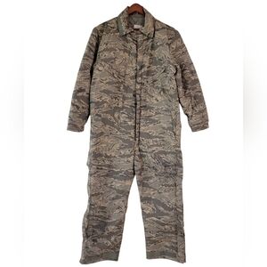 DAKOTA OUTERWEAR Mens INSULATED Camouflage Coveralls Zip/Snaps X-LARGE PRE-OWNED